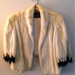 vintage i magnin ermine mink stole