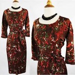 vintage midcentury forman and gumner dress