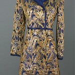 vintage midcentury malcolm starr silk party cocktail dress and jacket