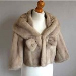 vintage mink bow jacket