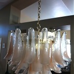 vintage murano chandelier by mazzega