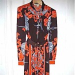 vintage pucci silk jersey dress