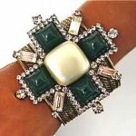 vintage vrba maltese jeweled bracelet