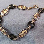 vintage 1920s egyptian revival art deco bracelet