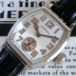vintage 1927 illinois art deco watch