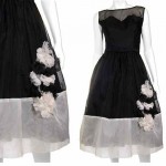 vintage 1950 party dress