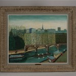 vintage 1950s jean busquets french oil painting