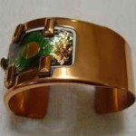 vintage 1950s matisse renoir copper bracelet