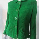 vintage 1960s boucle wool blazer