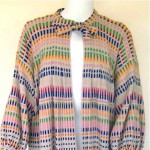 vintage 1970s missoni sweater coat