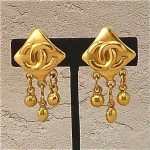 vintage 1996 chanel earrings