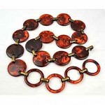 vintage bakelite disk belt