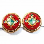 vintage hermes earrings