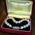 vintage mikimoto pearl bracelet