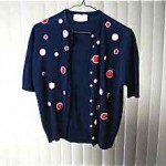 vintage schiaparelli sweater