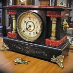 vintage 1913 seth thomas rare red wizard clock