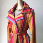 vintage 1960s bill blass for bond street trench coat