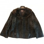 vintage 1960s fur jacket