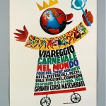 vintage 1964 uberto bonetti italian carnival poster