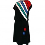 vintage 1970s ysl dress