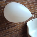 vintage 1970s yves christin balloon lamp