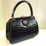 vintage artcraft alligator handbag