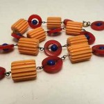 vintage bakelite necklace