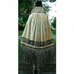 vintage beaded velvet opera cape