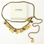 vintage chanel charm belt