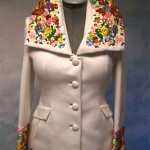 vintage lilli ann wool lace embellished jacket