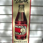 vintage nichol kol soda sign