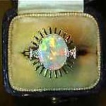 vintage opal ring