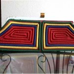 vintage telephone cord clutch handbag