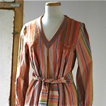 vintage treacy lowe caftan maxi dress z