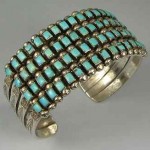 vintage zuni turquoise bracelet