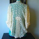 antique c. 1900 lace jacket