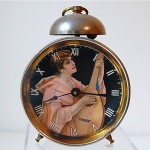 antique mechanical alarm clock