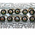 antique victorian micro mosaic buttons