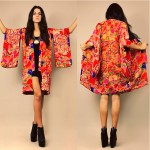 vintage 1930s silk kimono