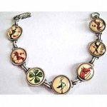 vintage 1940 horse bracelet