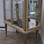 vintage 1950s mascagni italian glass cabinet