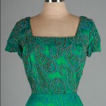 vintage 1960s beaded cocktail dress z