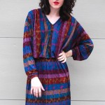 vintage 1980s missoni silk jersey dress z