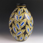 vintage art deco charles catteau vase