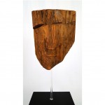 vintage ben shahn wood sculpture