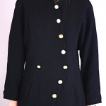 vintage chanel boutique wool blazer jacket
