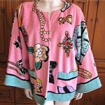 vintage chanel terrycloth beach robe