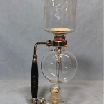 vintage midcentury hand blown glass unused vacuum coffee maker