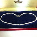 vintage midcentury mikimoto pearls