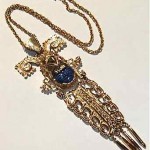 vintage salvador teran marbel necklace